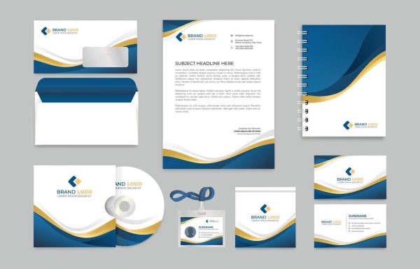 Stationery Design (Visiting cards, Letterheads, and Envelopes)